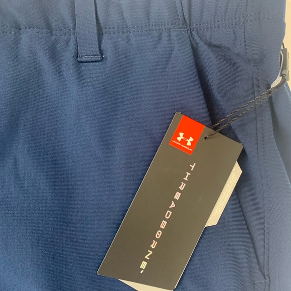 Under Armour Golf Threadborne Pants Navy 34/34 - Picture 3 of 8